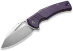 CIVIVI BullTusk C23017-3 Purple Micarta kés (C23017-3)