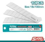TOTAL Set 10 lame cutter dimensiunea 18 mm Total (THT519112)