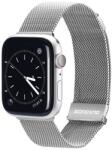 DUX Curea metalică DUX MILANESE pentru Apple Watch SE / SE 2022 / SE 2023 / SE 2025 (40mm) argintiu