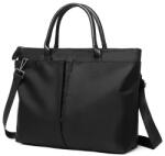  CASUAL Geantă pentru laptop de până la 15.6" neagră Geanta, rucsac laptop