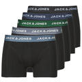 Jack & Jones Boxerek JACSOLID TRUNKS 5 PACK OP Fekete EU L