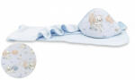  Baby Shop kapucnis fürdőlepedő 100*100 cm - kék fóka - babyshopkaposvar