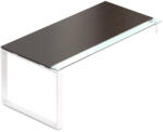  Creator asztal 180 x 90 cm, fehér alap, 1 láb, wenge - rauman - 549 390 Ft