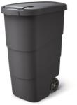 Prosperplast Kerti konténer strapabíró kerekekkel, 90 l, antracit
