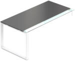  Creator asztal 180 x 90 cm, fehér alap, 1 láb, antracit - rauman - 549 390 Ft