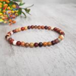 Kristály Jóga Shop Mookait jáspis 4 mm-es ásvány karkötő