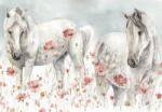 Consalnet Lovak virágokkal - Wild Horses III, Lisa Audit poszter, fotótapéta, Vlies (416 x 290 cm) (C1-14918VEXXXXL)