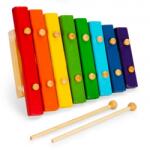 ECOTOYS Xilofon pentru copii, versiune cu 8 tonuri, ecotoys ph08c002 (EDIPH08C002) Instrument muzical de jucarie