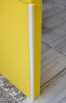 Corner Guard Deluxe Corner Guard élvédő-100cm x 2, 5cm x 2, 5cm-Fehér (FAL-203-1402)