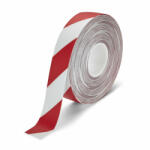 PermaLine Veszélyre Figyelmeztető, 0, 9mm vastag-50mmx30m-Fehér-Piros (FAL-90-216)