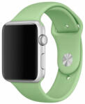 Apple Watch 38/40/41 mm szilikon szíj - mentazöld (IWSZ316)