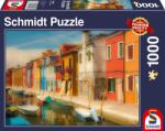 Schmidt Spiele Bright Houses on the Island of Burano 1000 db-os (58991)