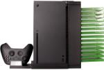 SteelDigi XS-CC01B Jade Mojave Xbox Series X, 2 töltőport, USB-C Fekete többfunkciós állvány (XS-CC01B)