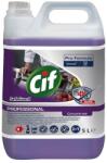 Diversey Kombinált kézi általános tisztító- fertőtlenítőszer 5 liter 2in1 Cif Pro Formula Safeguard Concentrate (101107391) - web24