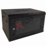 Xcab Cabinet metalic de perete 19â€, tip rack wallmount, 6U 600x450 mm, Xcab Negru (Xcab-6U45S.9004)