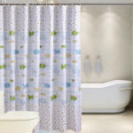 Everpro Perdea dus FISHES 180X200 cm Perdea de dus