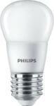 Philips LED izzó, E27, kisgömb, P45, 5W, 470lm, 2700K, CorePro