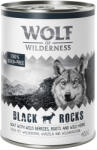 Wolf of Wilderness 6x400g Wolf of Wilderness Adult nedves kutyatáp-Black Rocks kecske