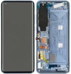  56000500J200 Gyári Xiaomi Mi 10 szürke LCD kijelző érintővel kerettel előlap (C Version) (56000500J200)