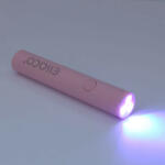 ESSACO hand light 3W, 40 perces folyamatos világítás a körömlakk megszilárdításához - 10 cm rózsaszín (580261)
