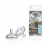 Tommee Tippee 2 db Közepes folyású BPA-mentes Tommee Tippee cumisüveg cumi