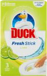 DUCK Fresh Stick Lime zselés WC-öblítő csík 3 x 9 g (27 g)