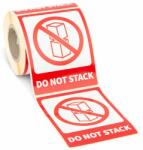  Rola etichete autoadezive DO NOT STACK, 80x100mm, 200 bucati (P2256)