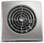 EcoVent Ventilator baie Ecovent, aura 4c, silentios, clapeta antiretur, Debit 90mc/h, Ø100mm, Gri