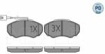 MEYLE set placute frana, frana disc MEYLE 025 239 1719/PD - centralcar