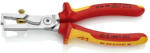 KNIPEX 13 66 180 SB StriX Csupaszító fogó kábelvágó ollóval krómozott VDE 180 mm (13 66 180 SB)