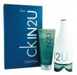 Calvin Klein In2U Him Set cadou Apă de toaletă 100ml + Gel de dus 100ml, Bărbați