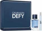 Calvin Klein Defy Set cadou, Apă de toaletă 50 ml + Apă de toaletă 10 ml, Bărbați