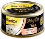 GimCat Shiny Cat Filet Chicken in Bulion 70 g hrana umeda pisica, pui in sos