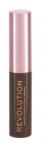 Makeup Revolution London Brow Gel Szemöldökformázó zselé és pomádé 6 ml árnyék barna