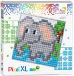 Pixelhobby Set de hobby creativ cu pixeli XL, 23x23 pixeli - Elefant (41033-Elephant)