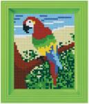 Pixelhobby Mozaic cu ramă și pixeli Pixelhobby Classic - Papagal (31251)