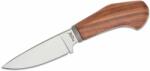 LIONSTEEL Fixed knife m390 blade SANTOS wood andle, Ti guard, leather sheath WL1 ST (WL1 ST)