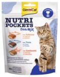 GimCat Nutri Pockets Sea Mix 150 g halas finomság macskáknak
