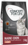 Concept for Life 3kg Concept for Life Maine Coon Adult lazac - gabonamentes receptúra! száraz macskatáp 15% árengedménnyel