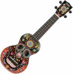 Mahalo MA1SK BK Skull Black Сопрано укулеле (<![CDATA[MA1SK-BK]]>)