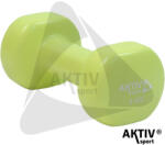 Aktivsport Kézisúlyzó vinyl Aktivsport 3 kg zöld