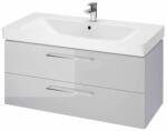 Cersanit - SET B332 LARA MILLE 100cm (SZEKRÉNY + MOSÓMOSÓ), szürke, S801-332-DSM (S801-332-DSM)