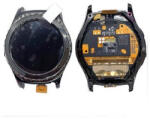 Samsung R732 Gear S2 Classic 3G Előlap Keret+LCD Kijelző+Érintőpanel, Fekete (GH97-18012A) Service Pack