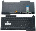 ASUS ROG Strix G15 G512IC G513IC G513IE G513IH G513QC G513QE GL543QE PX513QC háttérvilágítással (backlit) magyar (HU) fekete laptop/notebook billentyűzet gyári