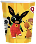 Bing Yellow papír pohár 8 db-os 250 ml