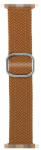 Phoner Hook Apple Watch csatos fonott szövet szíj, 49/45/44/42mm, kávé (72621)