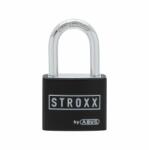 STROXX Lacat STROXX din aluminiu corp 30 mm, veriga standard, nivel standard de protectie, 2 chei, culoare negru