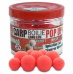 Haldorádó Carp Boilie Long Life Pop Up 16, 20 mm - Fűszeres Vörös Máj