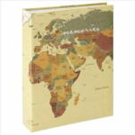 Hama Fényképalbum memo WORLD MAP 10x15/200, címkék, visszahúzható