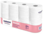 Harmony toalettpapír kistekercses 3r. , hófehér, 250lap/tek, 8tek/csg, 7csg/#, 30#/raklap (HT1801)
